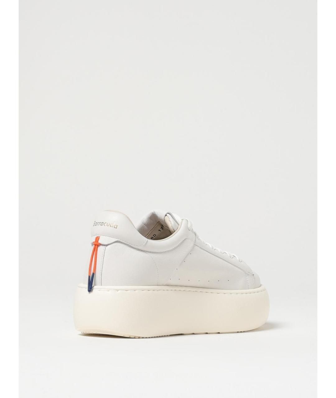 BARRACUDA Бежевые кожаные кроссовки, фото 3