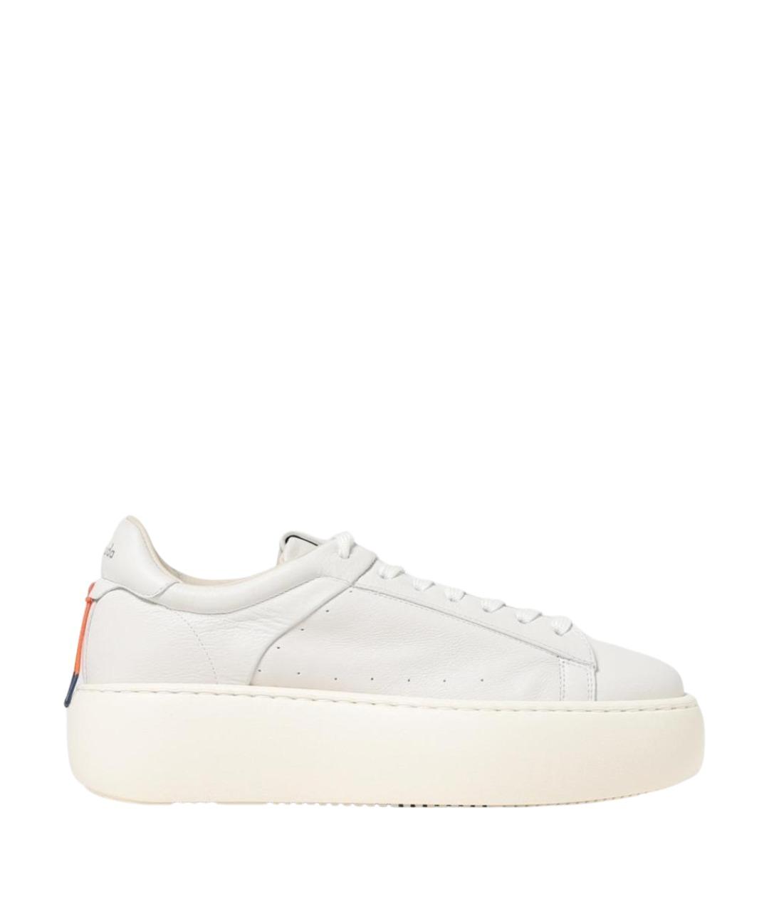 BARRACUDA Бежевые кожаные кроссовки, фото 1