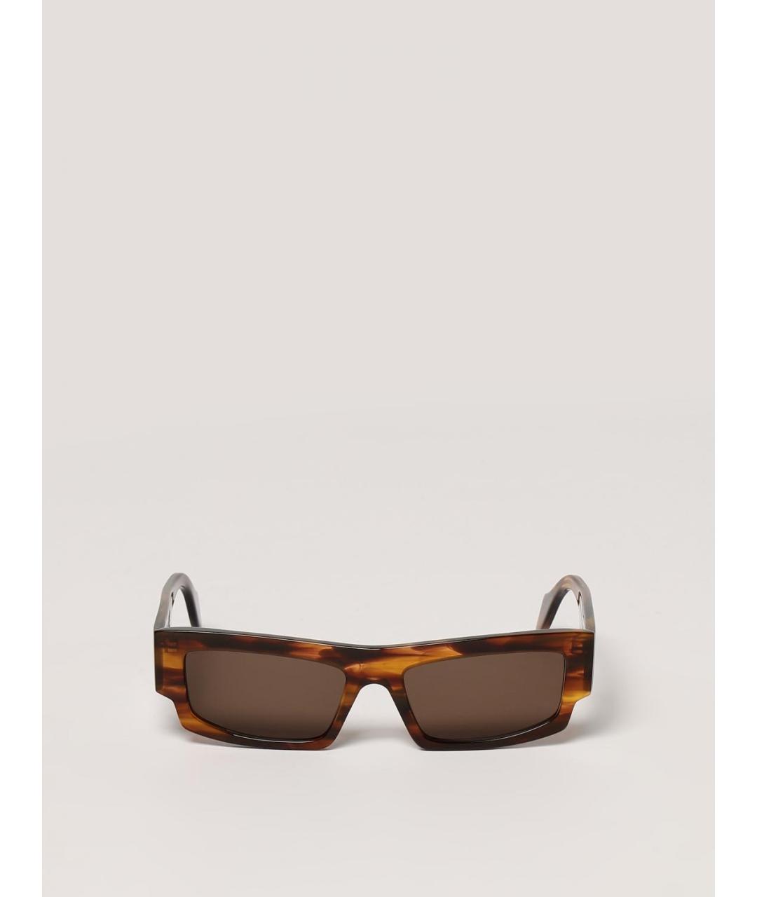 PINKO Коричневые солнцезащитные очки, фото 3