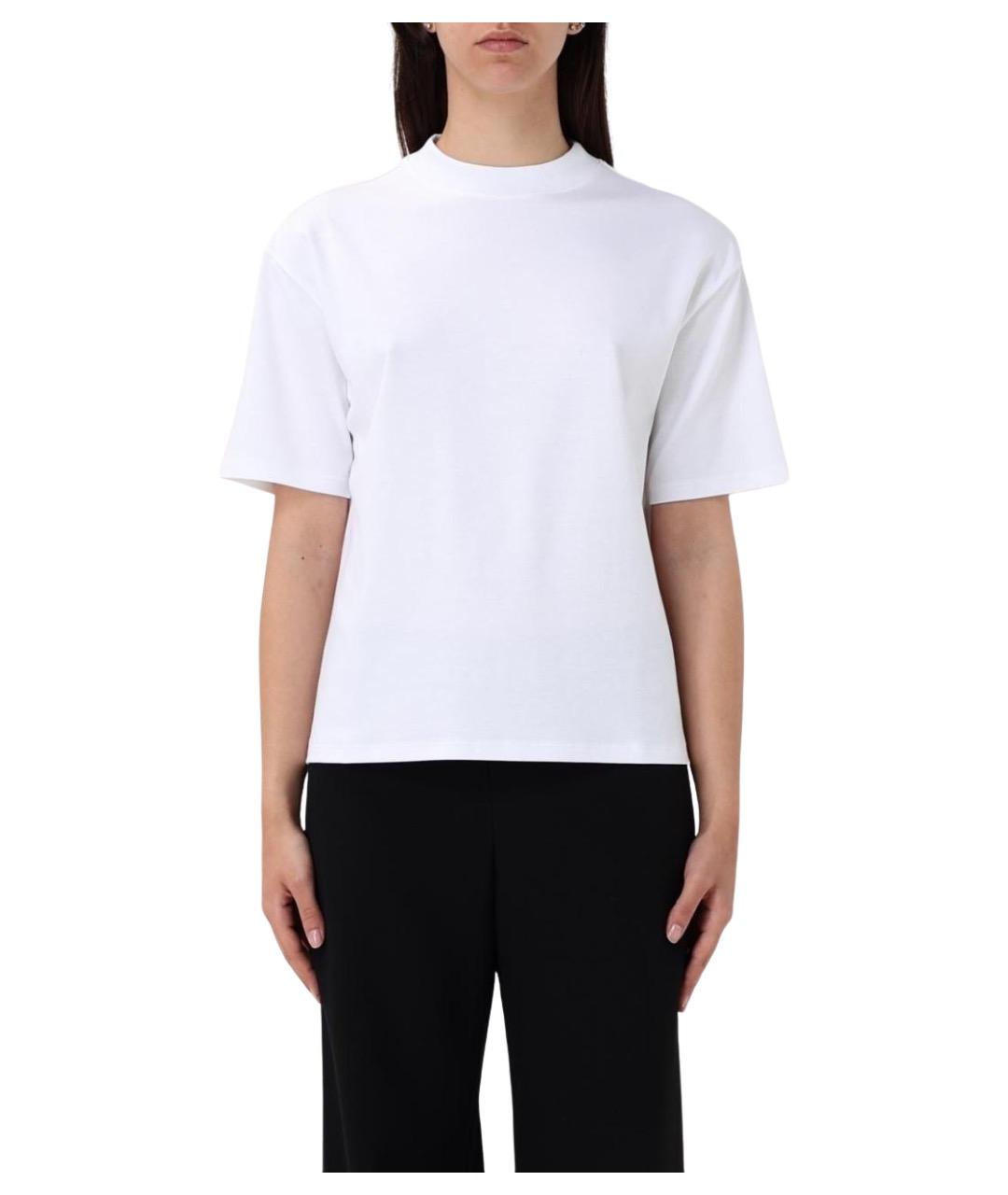 THEORY Белая хлопковая футболка, фото 1