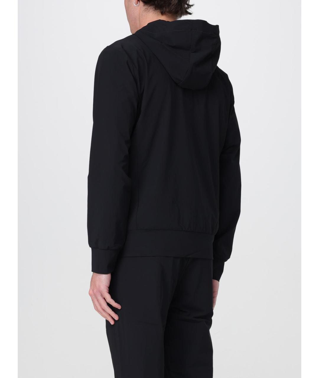 SAVE THE DUCK Черная полиамидовая куртка, фото 2