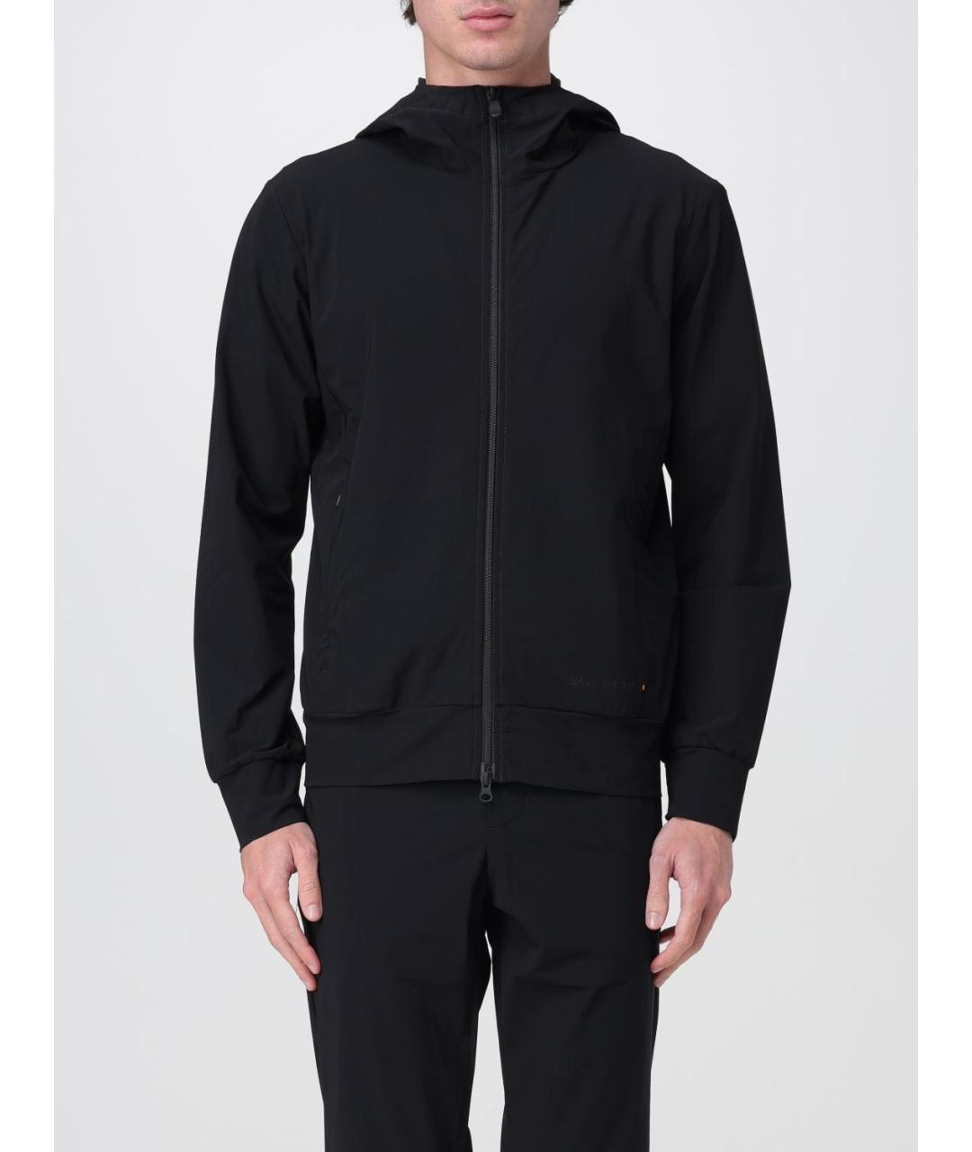 SAVE THE DUCK Черная полиамидовая куртка, фото 5