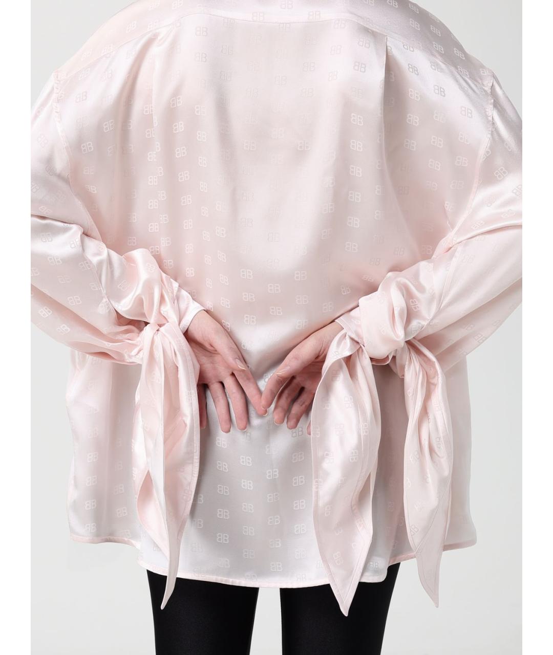 BALENCIAGA Мульти шелковая блузы, фото 5