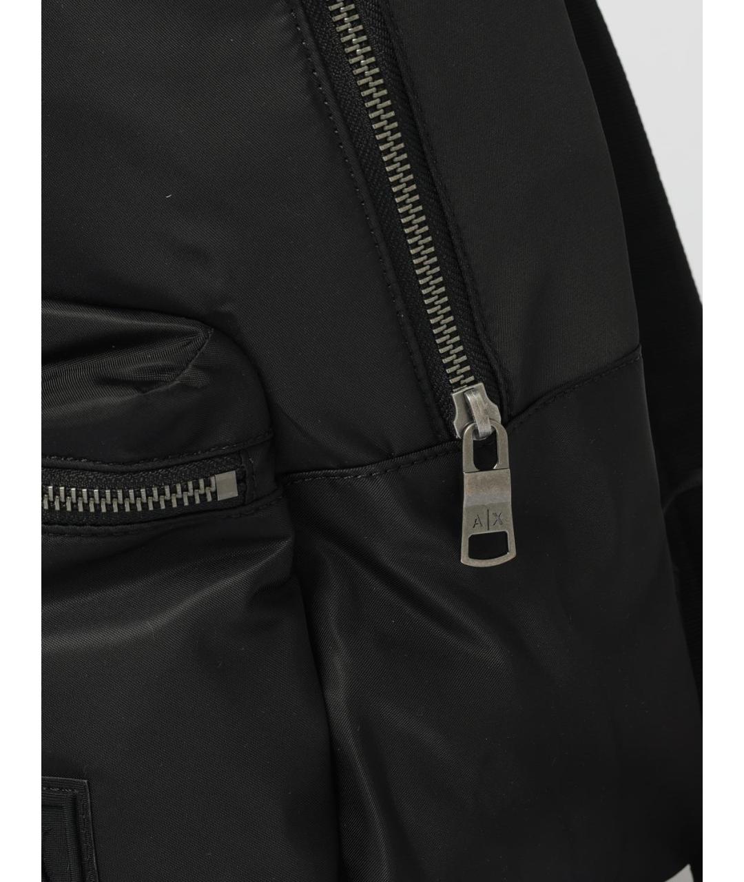 ARMANI EXCHANGE Черный синтетический рюкзак, фото 3