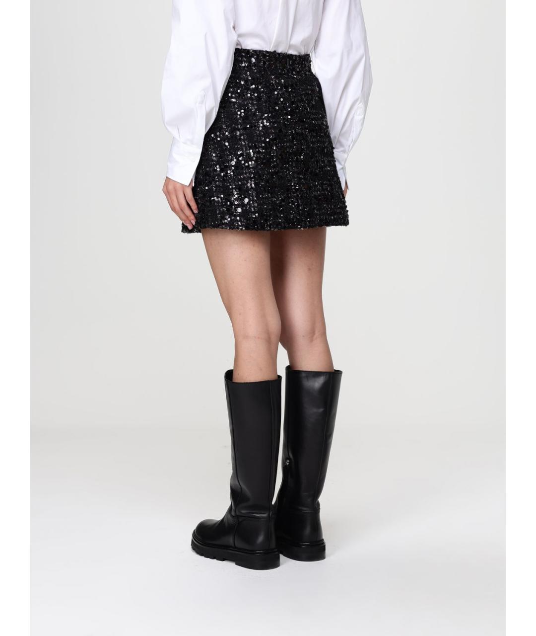 ADD Черная юбка мини, фото 2