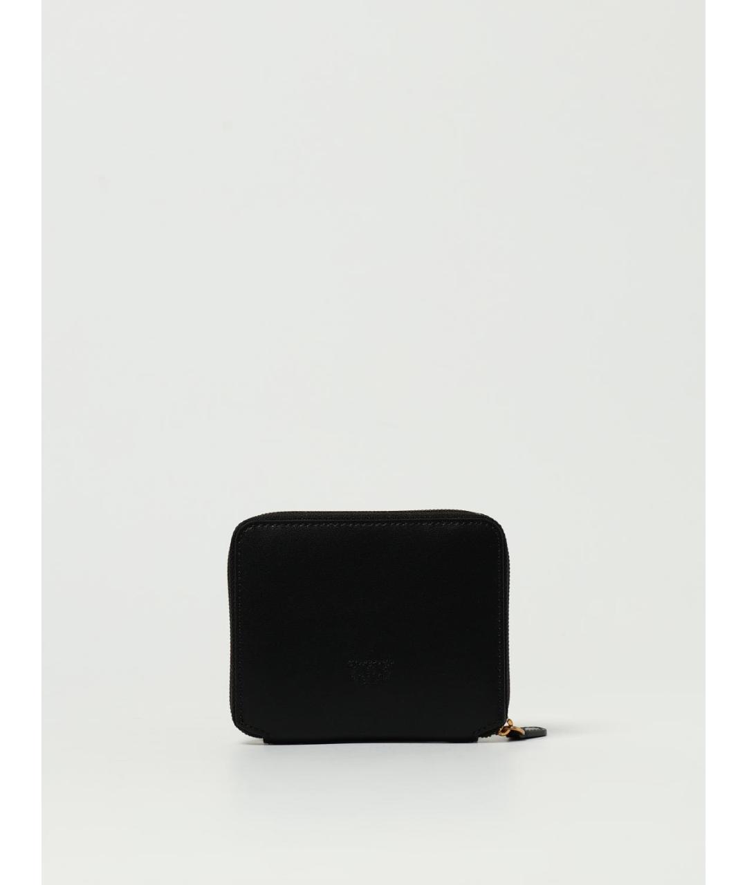 PINKO Черный кожаный кошелек, фото 3