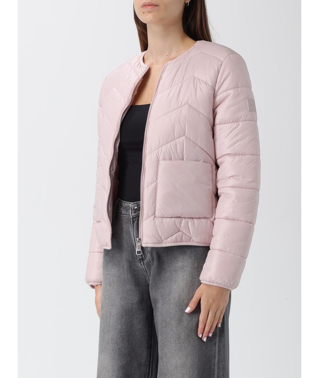 HUGO BOSS Розовая полиамидовая куртка, фото 3