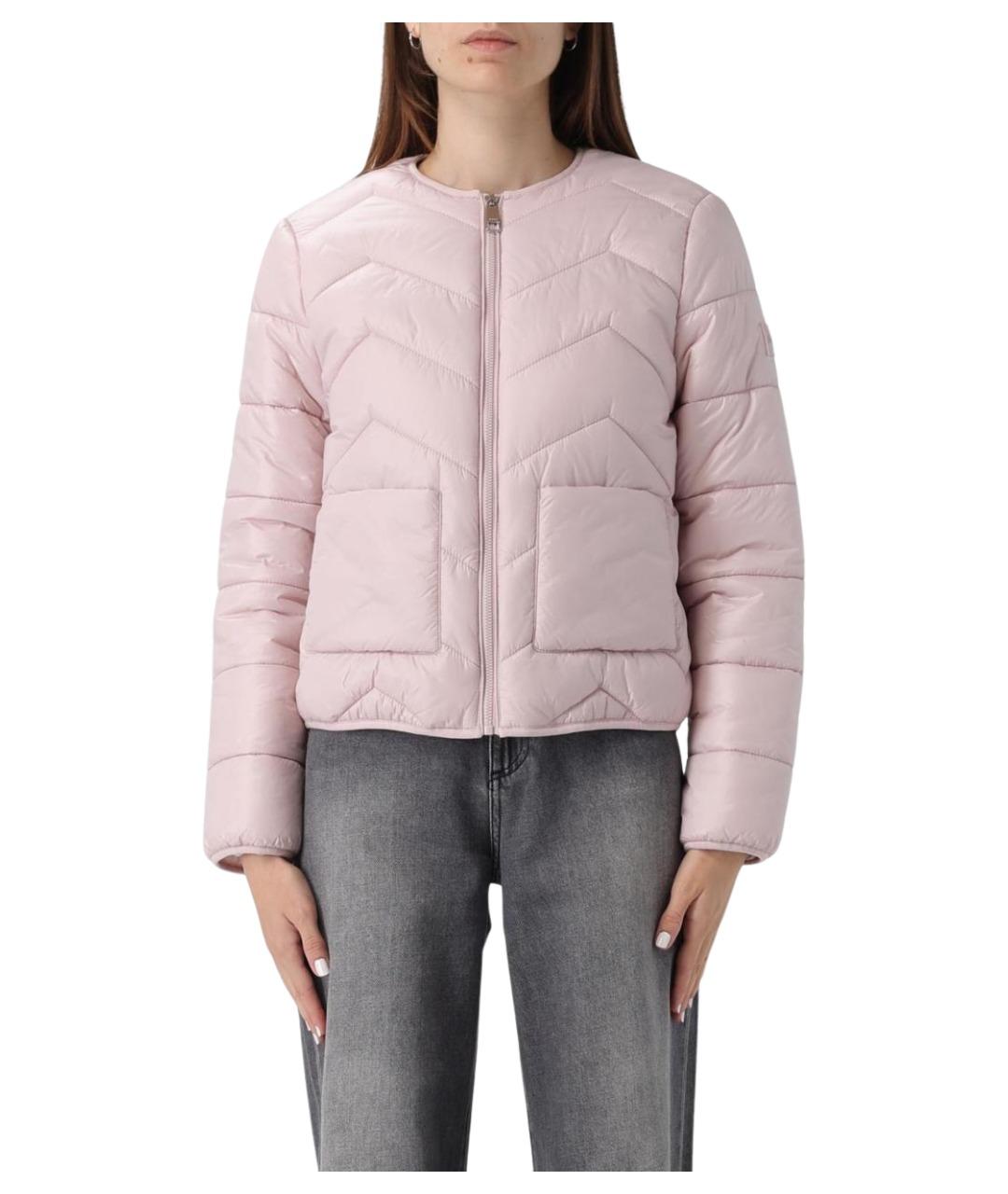 HUGO BOSS Розовая полиамидовая куртка, фото 1