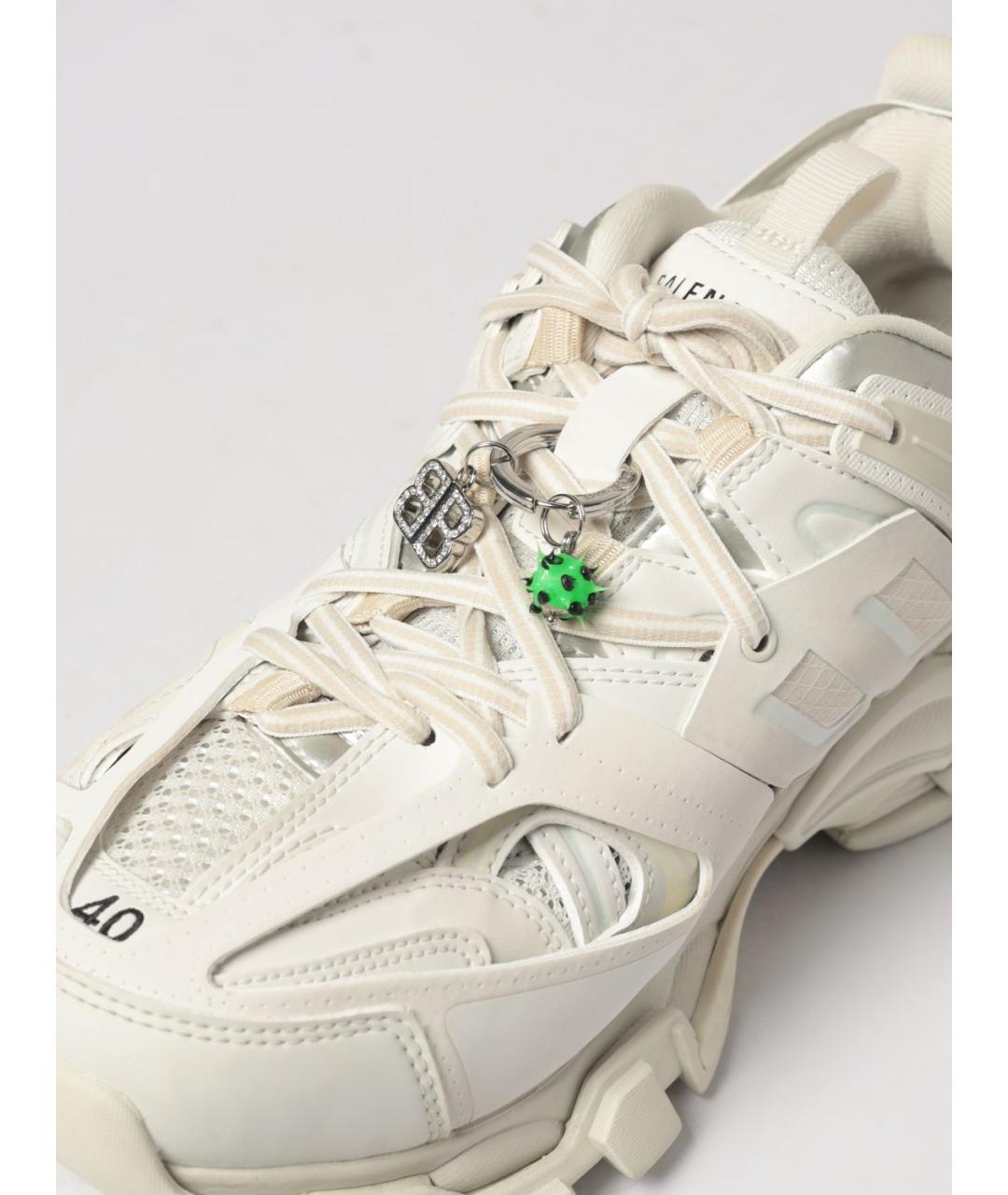 BALENCIAGA Белые кроссовки, фото 4