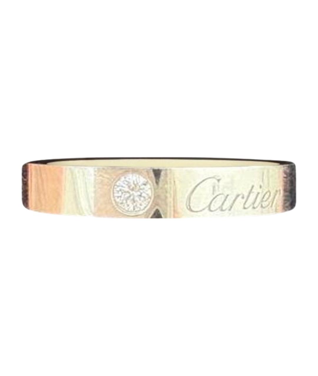 CARTIER Серебряное платиновое кольцо, фото 1