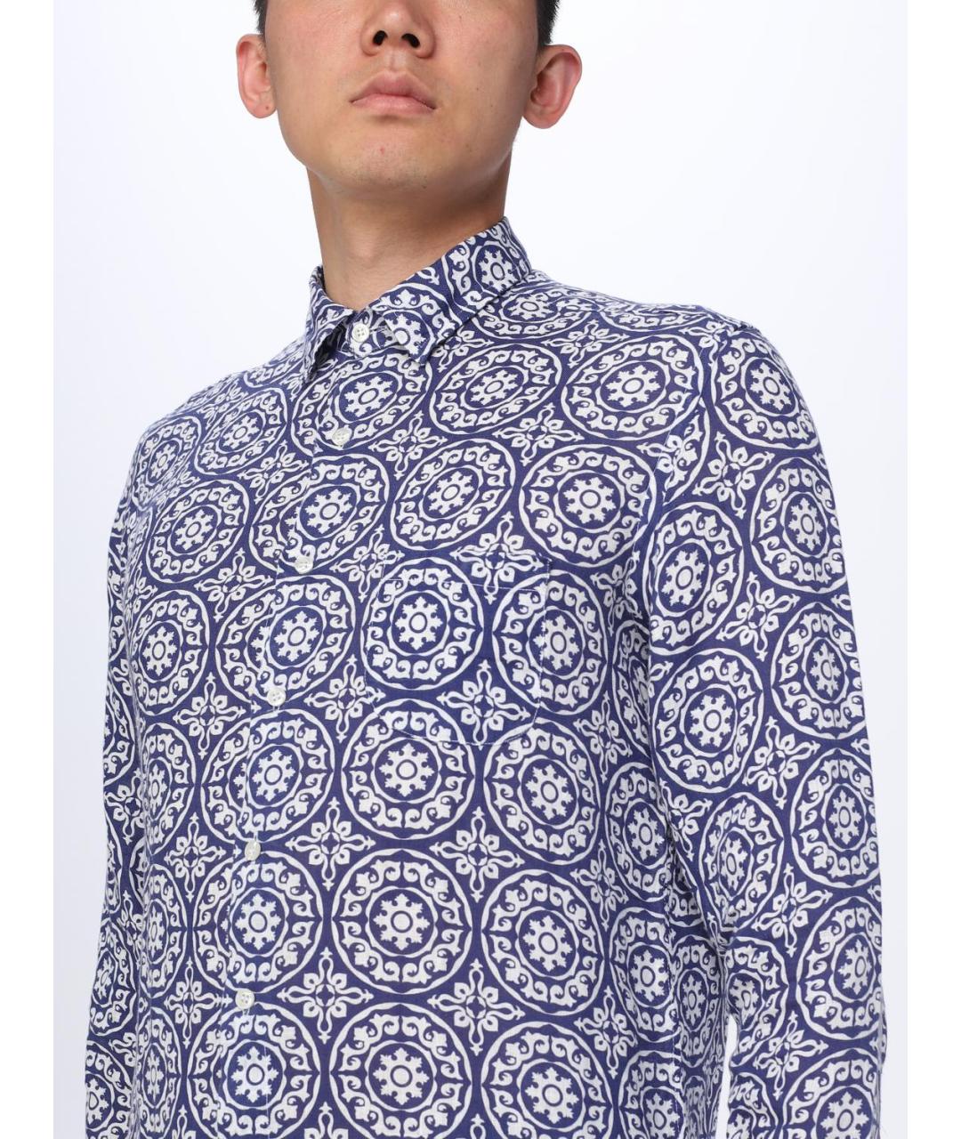 PENINSULA Синяя кэжуал рубашка, фото 3