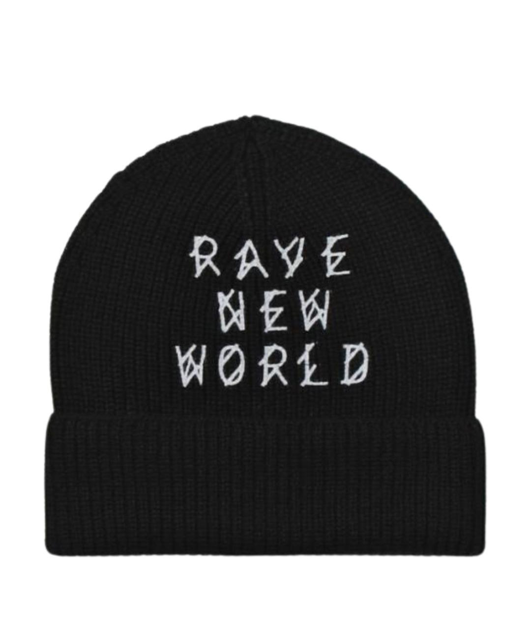 44 LABEL Черная шерстяная шапка, фото 1