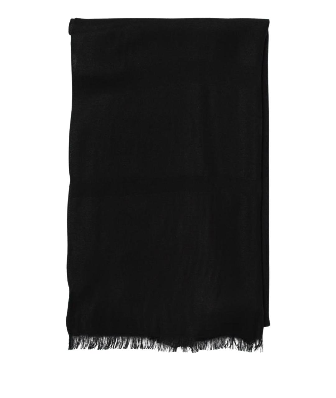 EMPORIO ARMANI Черный шарф, фото 1