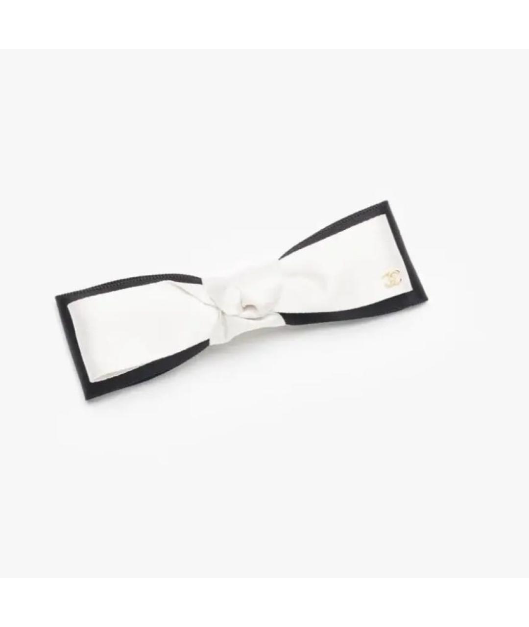 CHANEL Белая заколка, фото 4