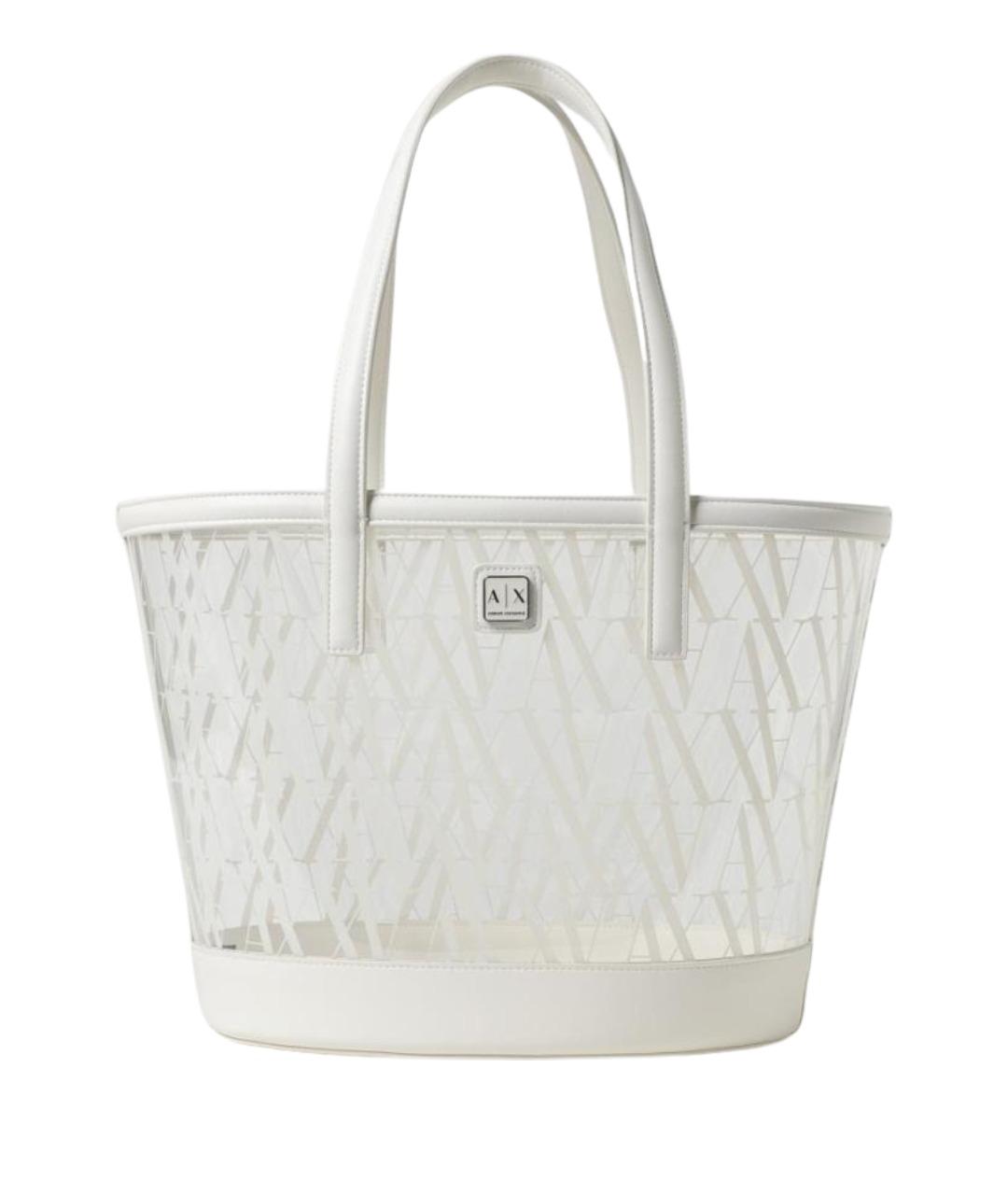 ARMANI EXCHANGE Белая сумка тоут, фото 1