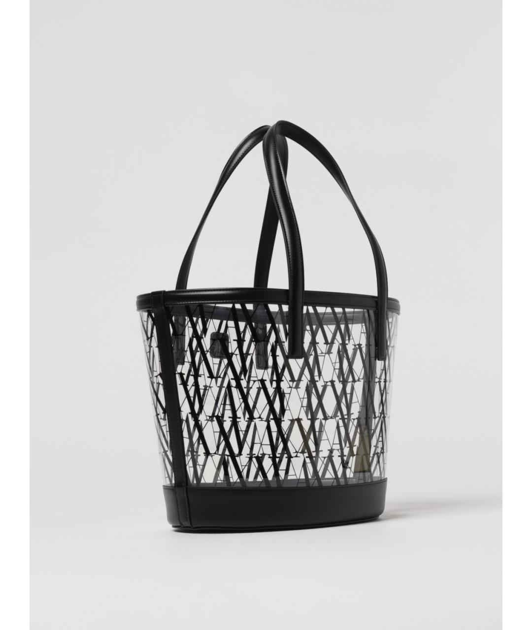 ARMANI EXCHANGE Черная сумка тоут, фото 2