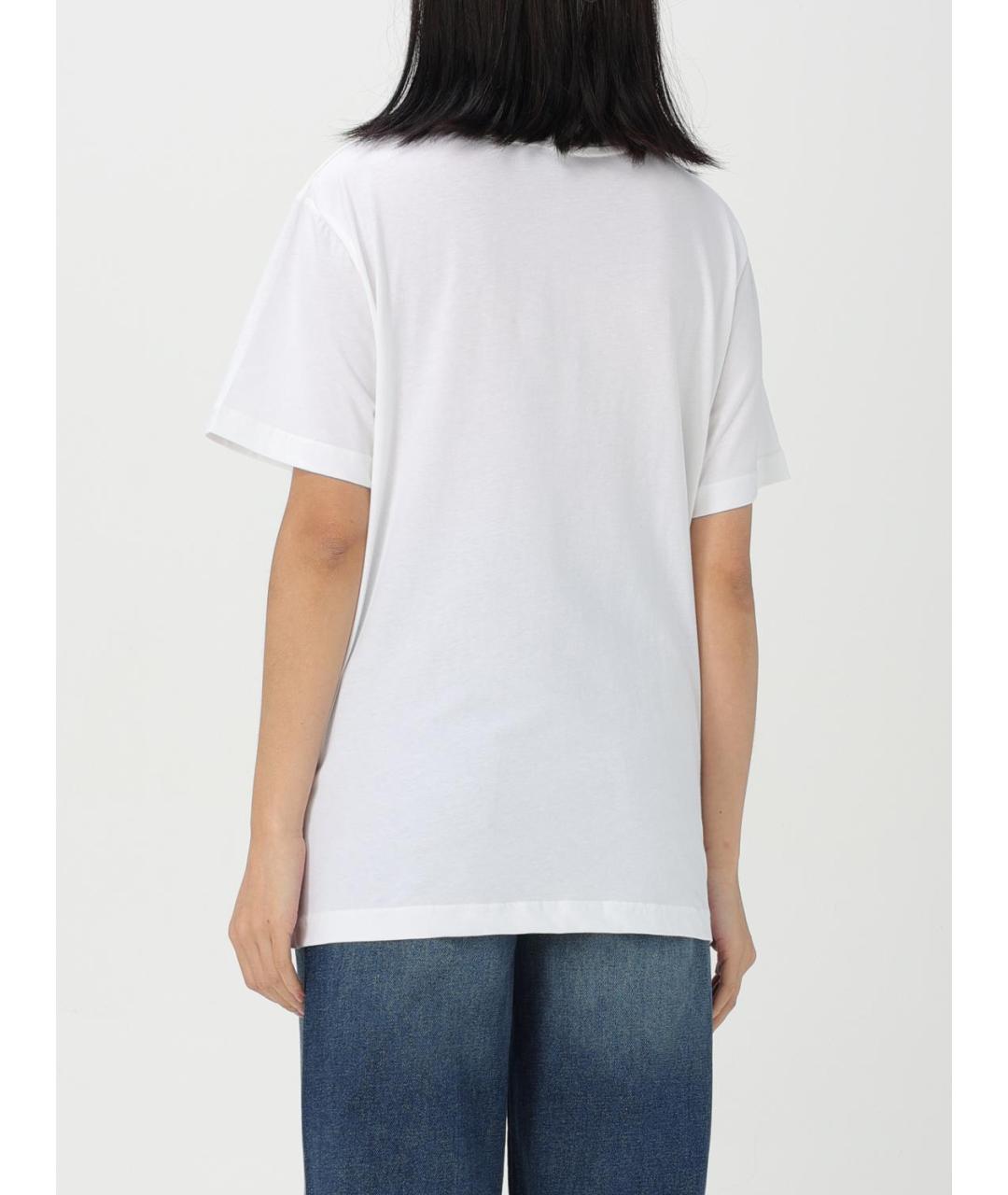 A.P.C. Белая хлопковая футболка, фото 3