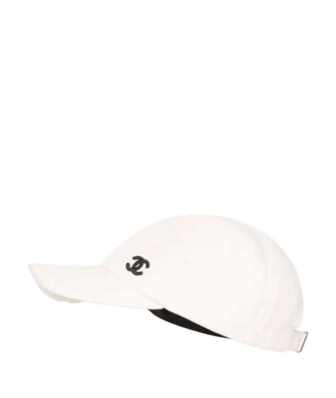 CHANEL Бежевая хлопковая кепка, фото 1