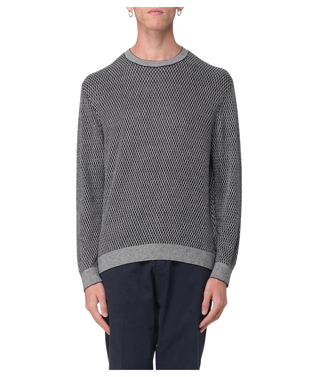 ARMANI EXCHANGE Мульти хлопковый джемпер / свитер, фото 1