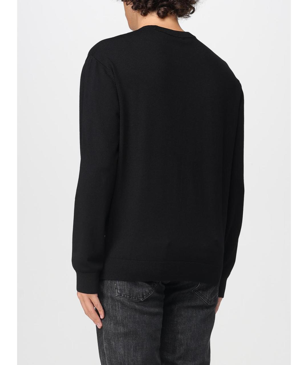 ARMANI EXCHANGE Черный полиамидовый джемпер / свитер, фото 2