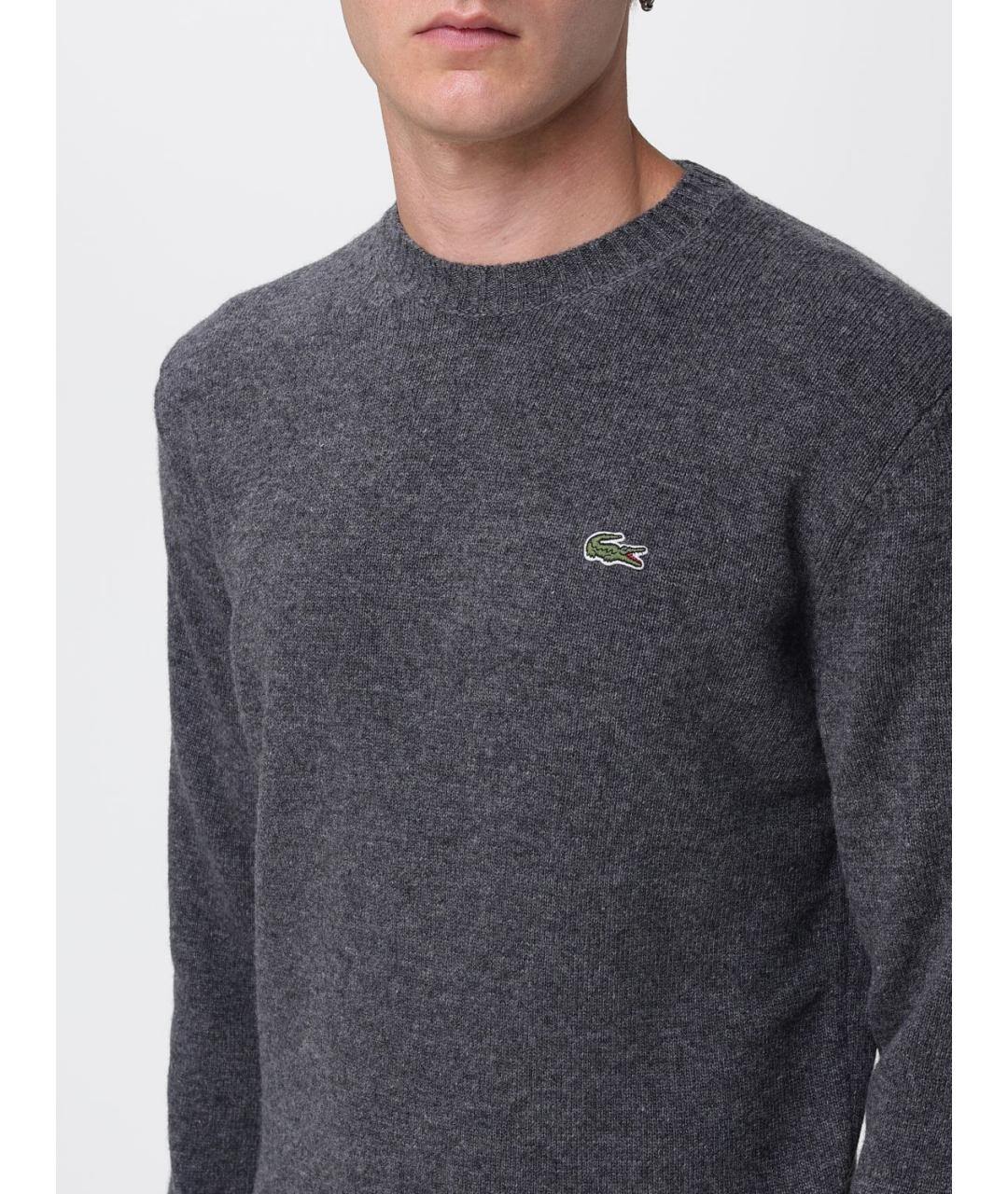 LACOSTE Антрацитовый джемпер / свитер, фото 4