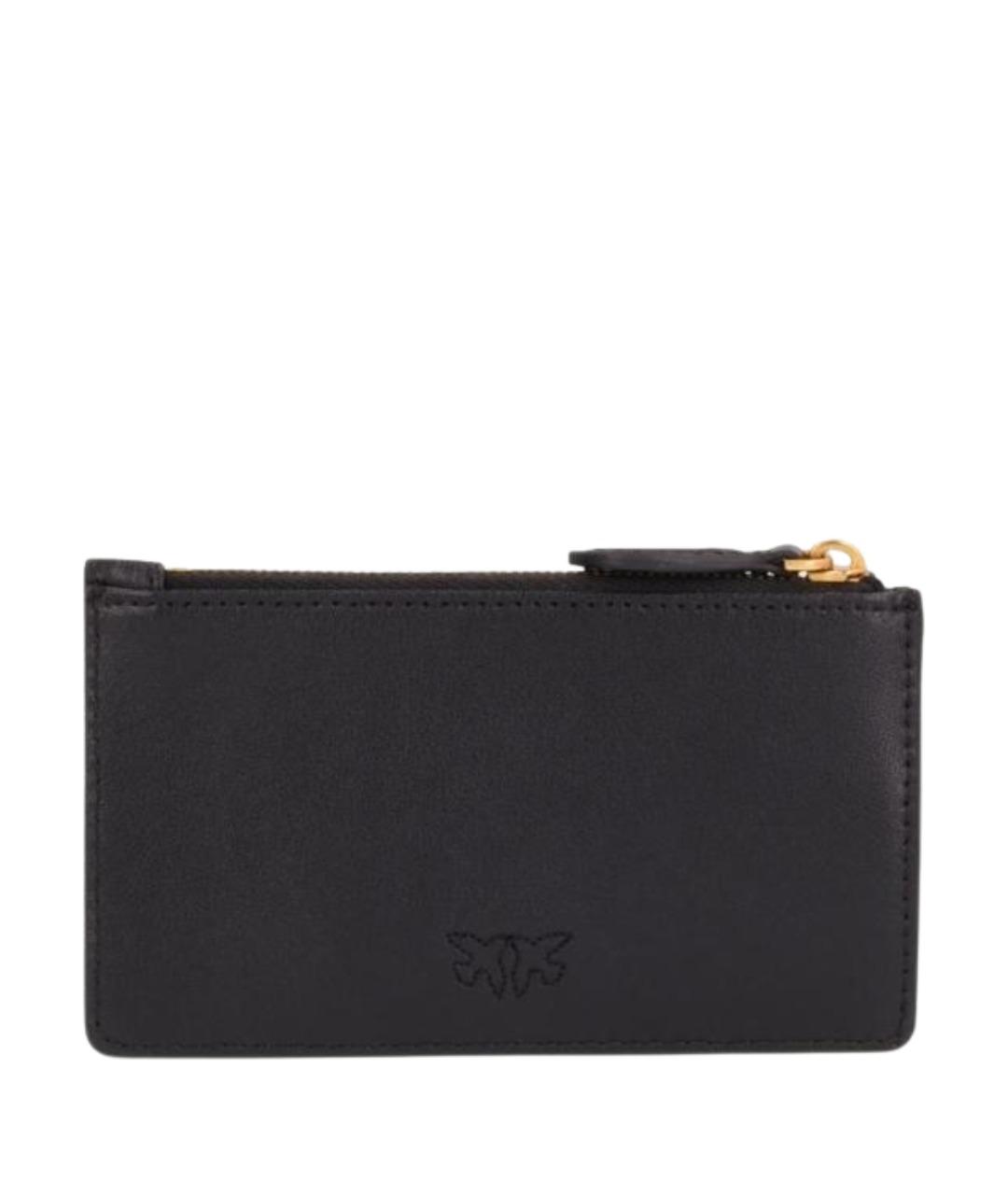 PINKO Черный кожаный кошелек, фото 2