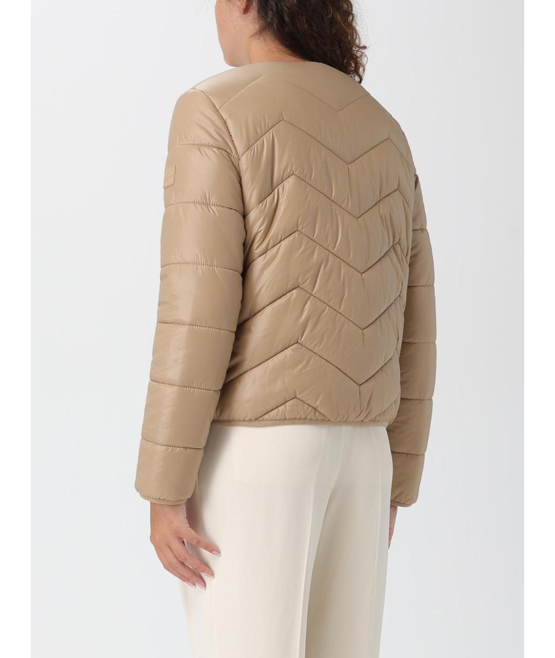 HUGO BOSS Бежевая полиамидовая куртка, фото 2