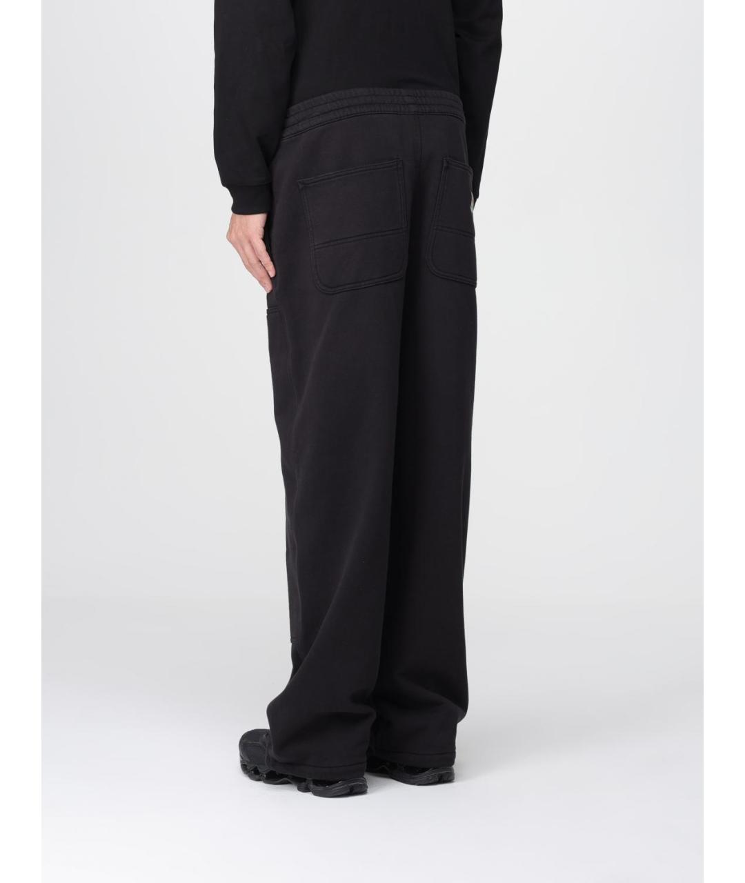 CARHARTT WIP Черные хлопковые повседневные брюки, фото 3