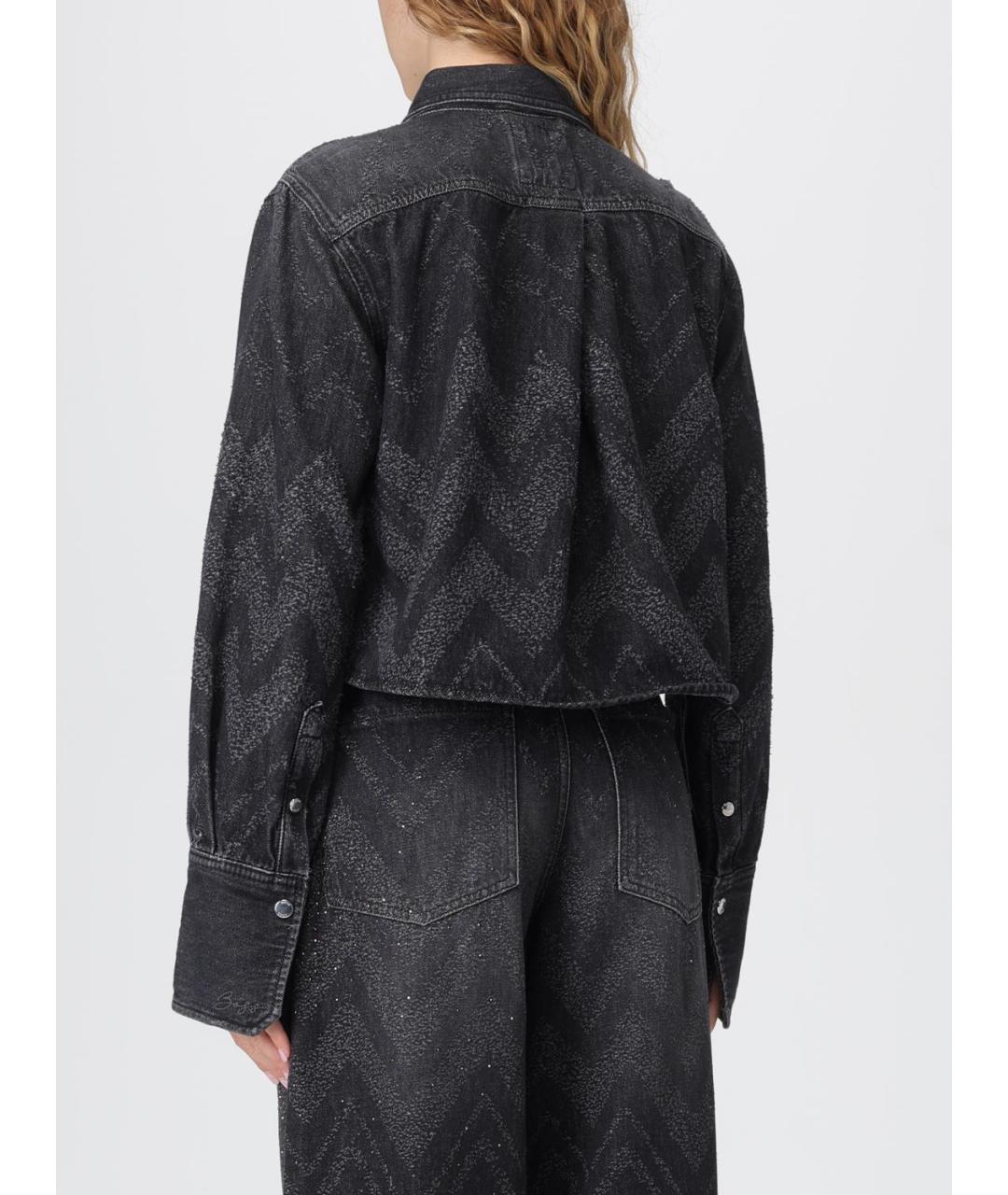 HUGO BOSS Черная хлопковая куртка, фото 3