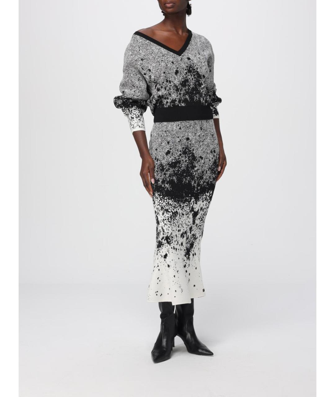 HUGO BOSS Мульти вискозный джемпер / свитер, фото 2