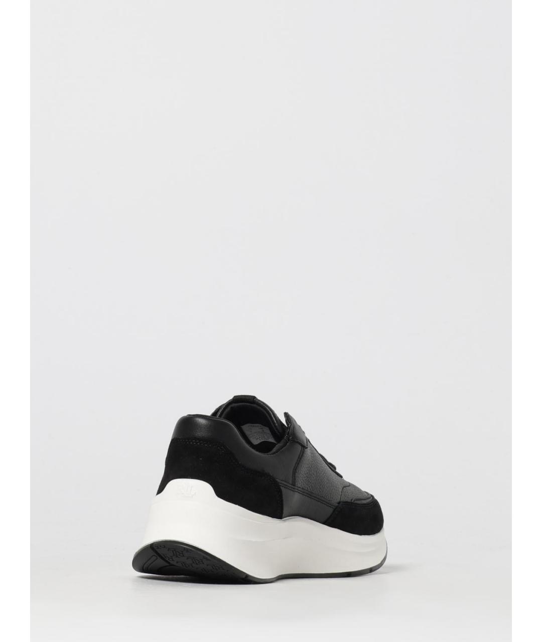 RALPH LAUREN Черные кроссовки, фото 3