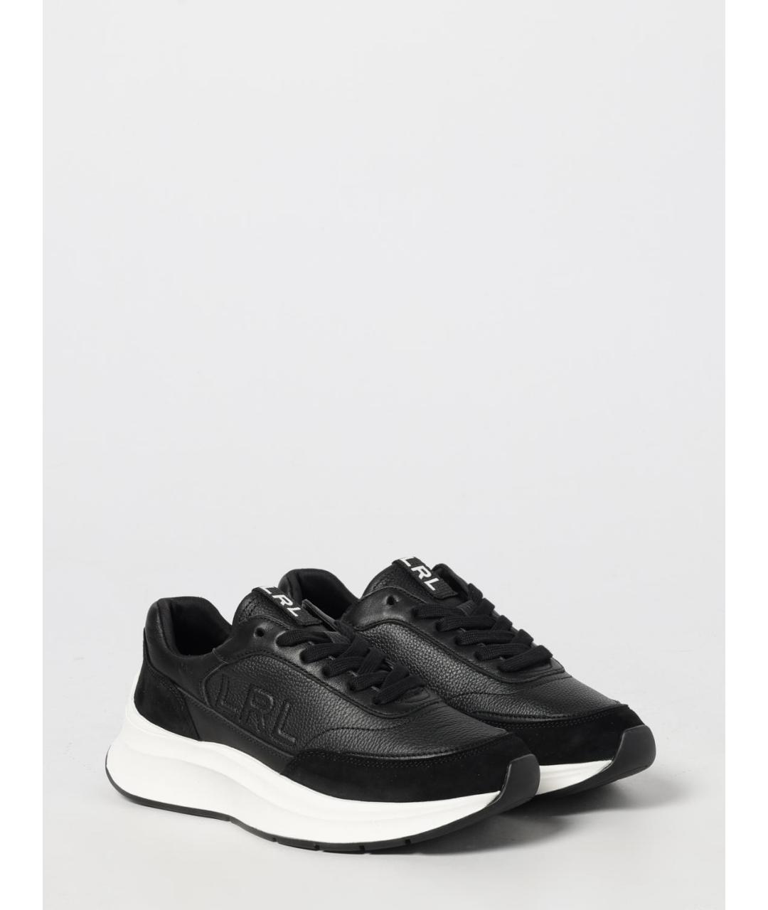 RALPH LAUREN Черные кроссовки, фото 2