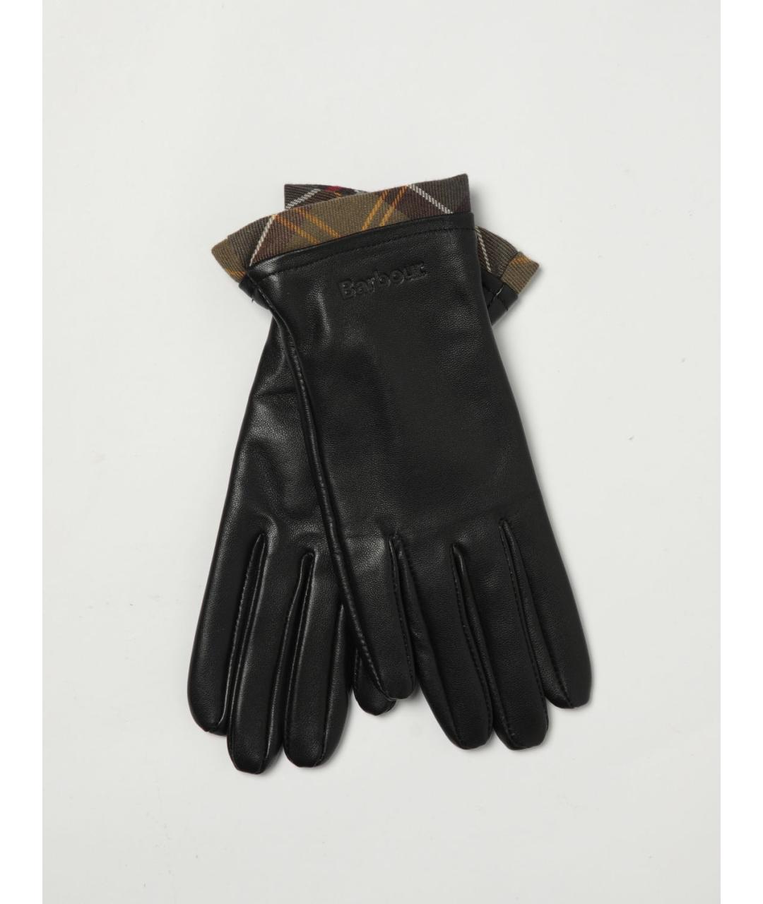 BARBOUR Черные перчатки, фото 3