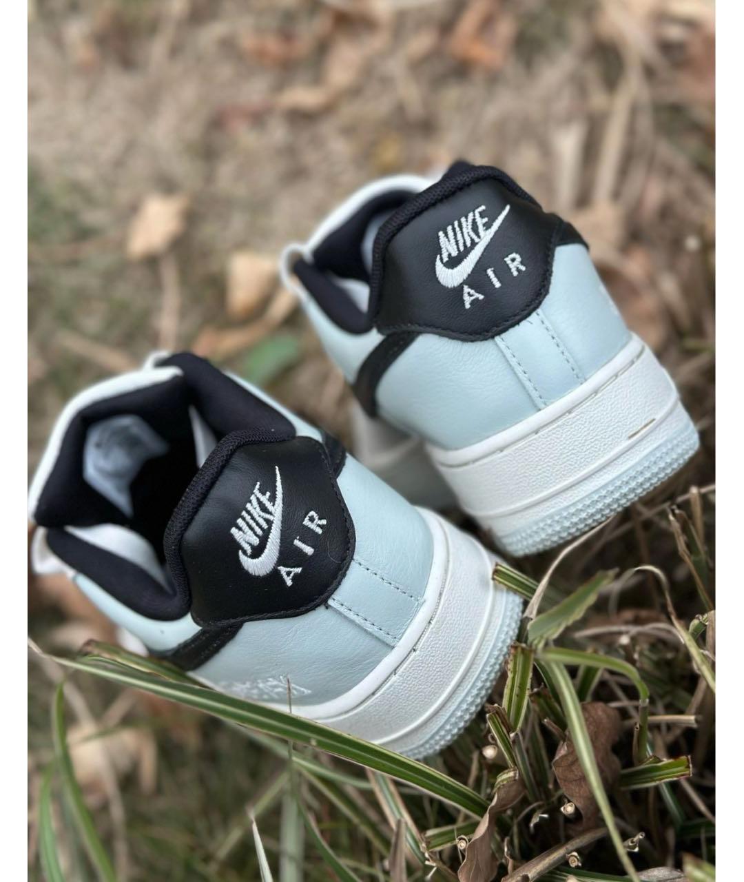 NIKE Белые кожаные низкие кроссовки / кеды, фото 8