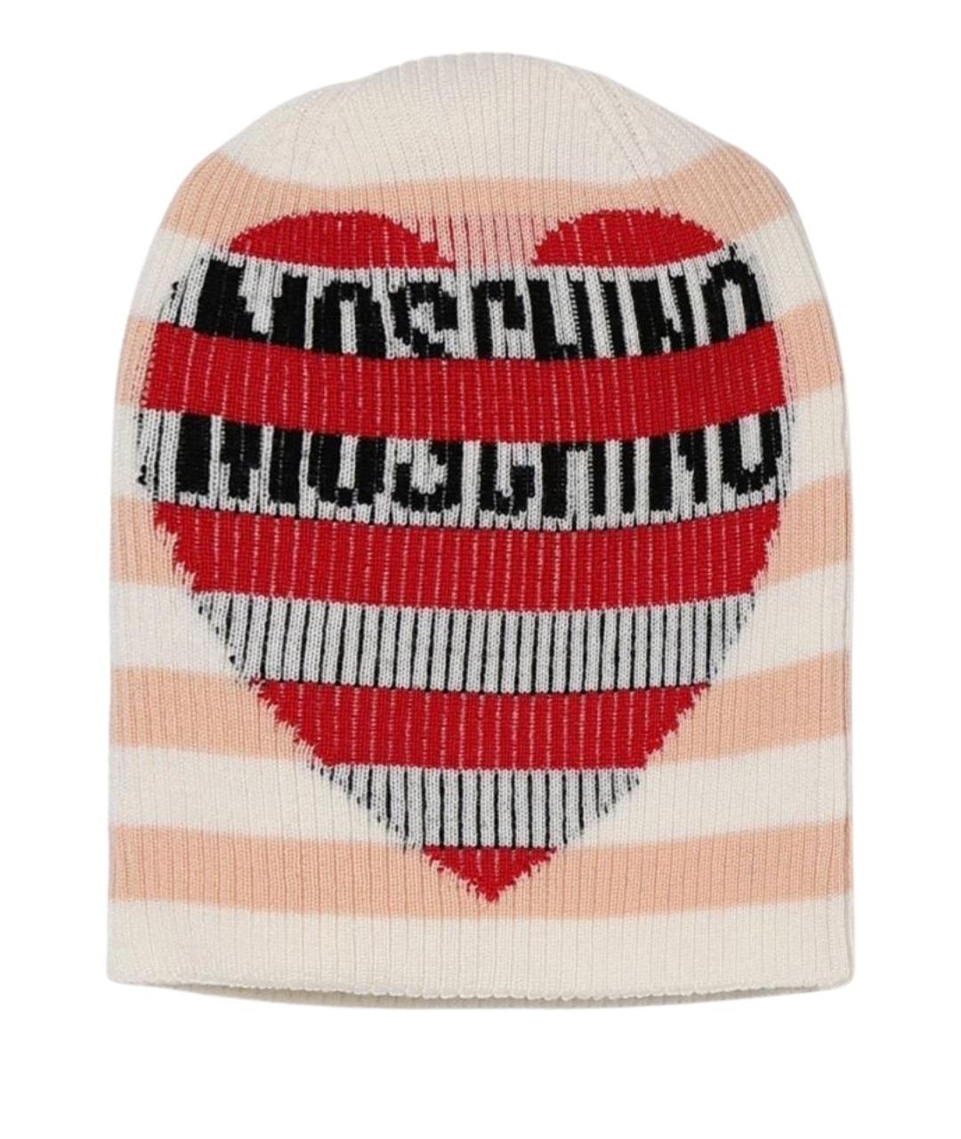 MOSCHINO JEANS Мульти шерстяная шапка, фото 1