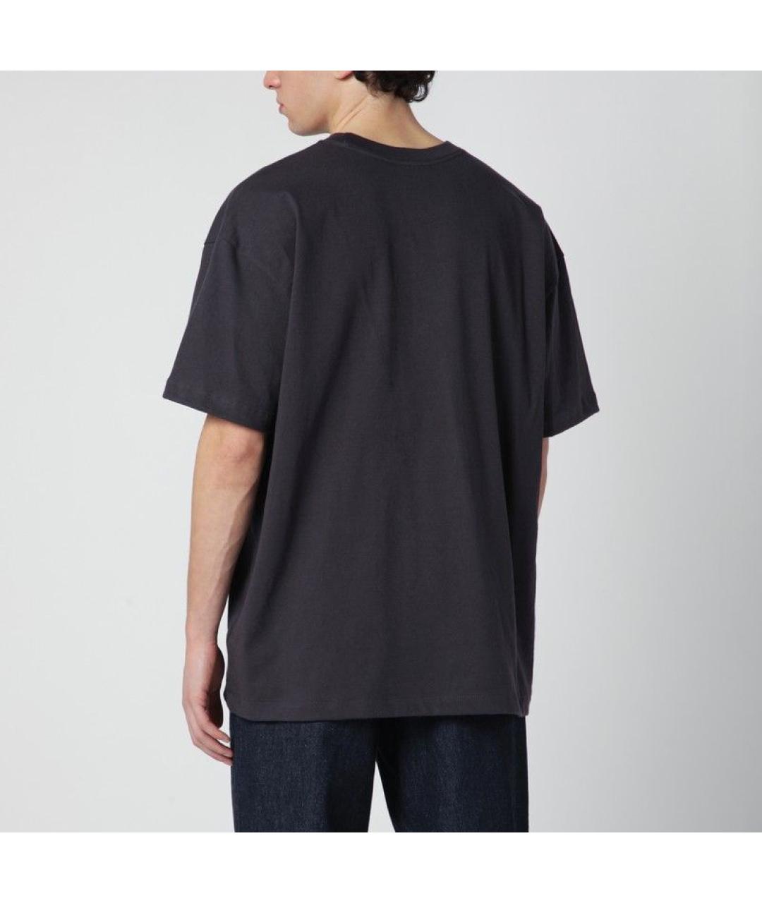 THE NORTH FACE Черная хлопковая футболка, фото 2