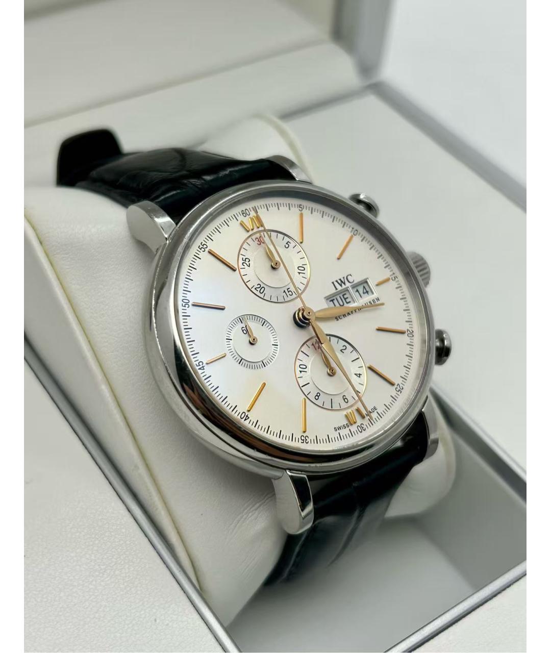 IWC Серебряные часы, фото 4