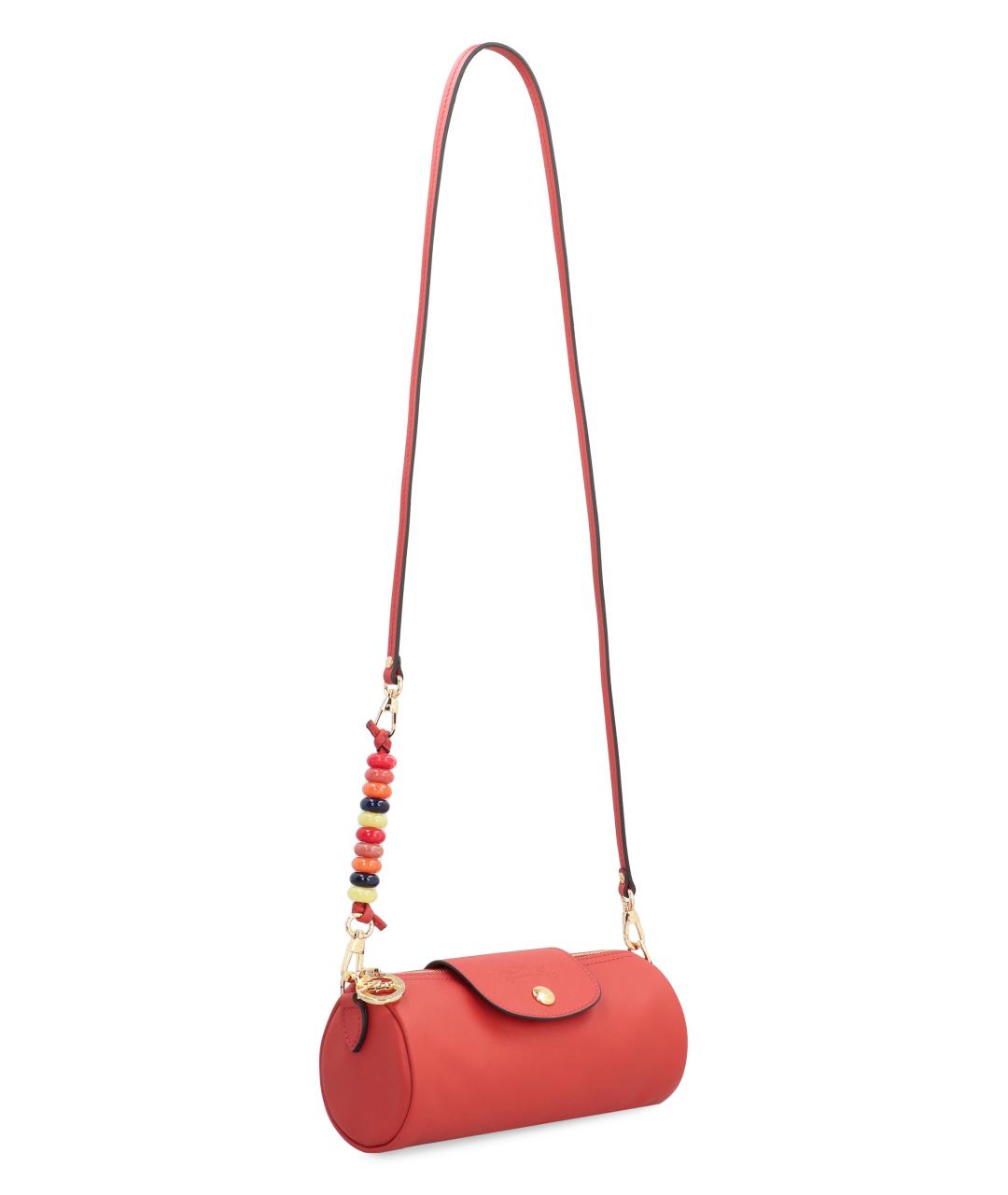 LONGCHAMP Красная сумка через плечо, фото 3