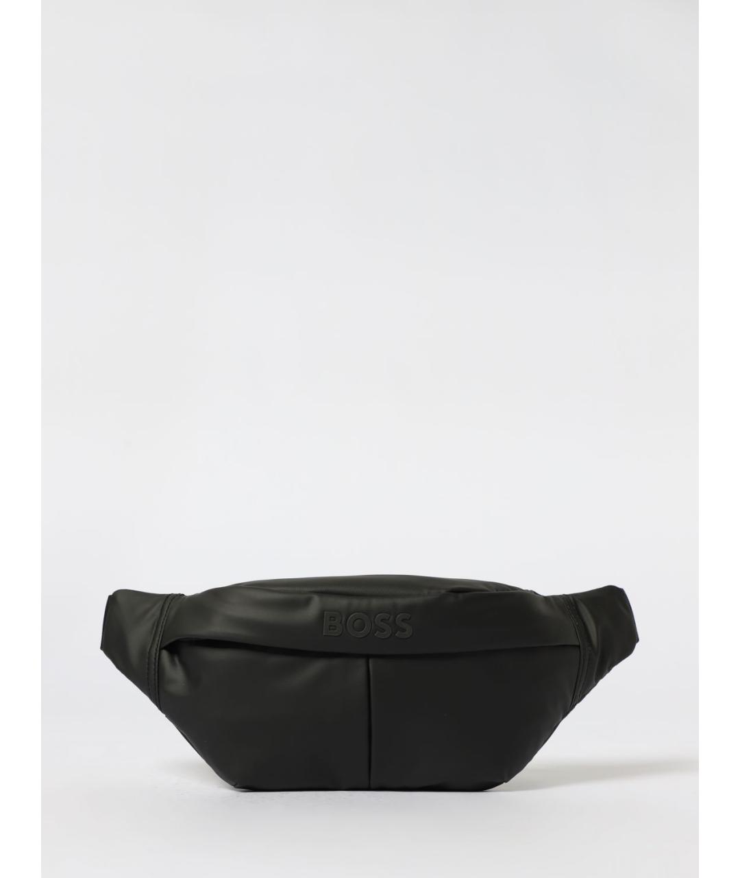 HUGO BOSS Черная поясная сумка, фото 4