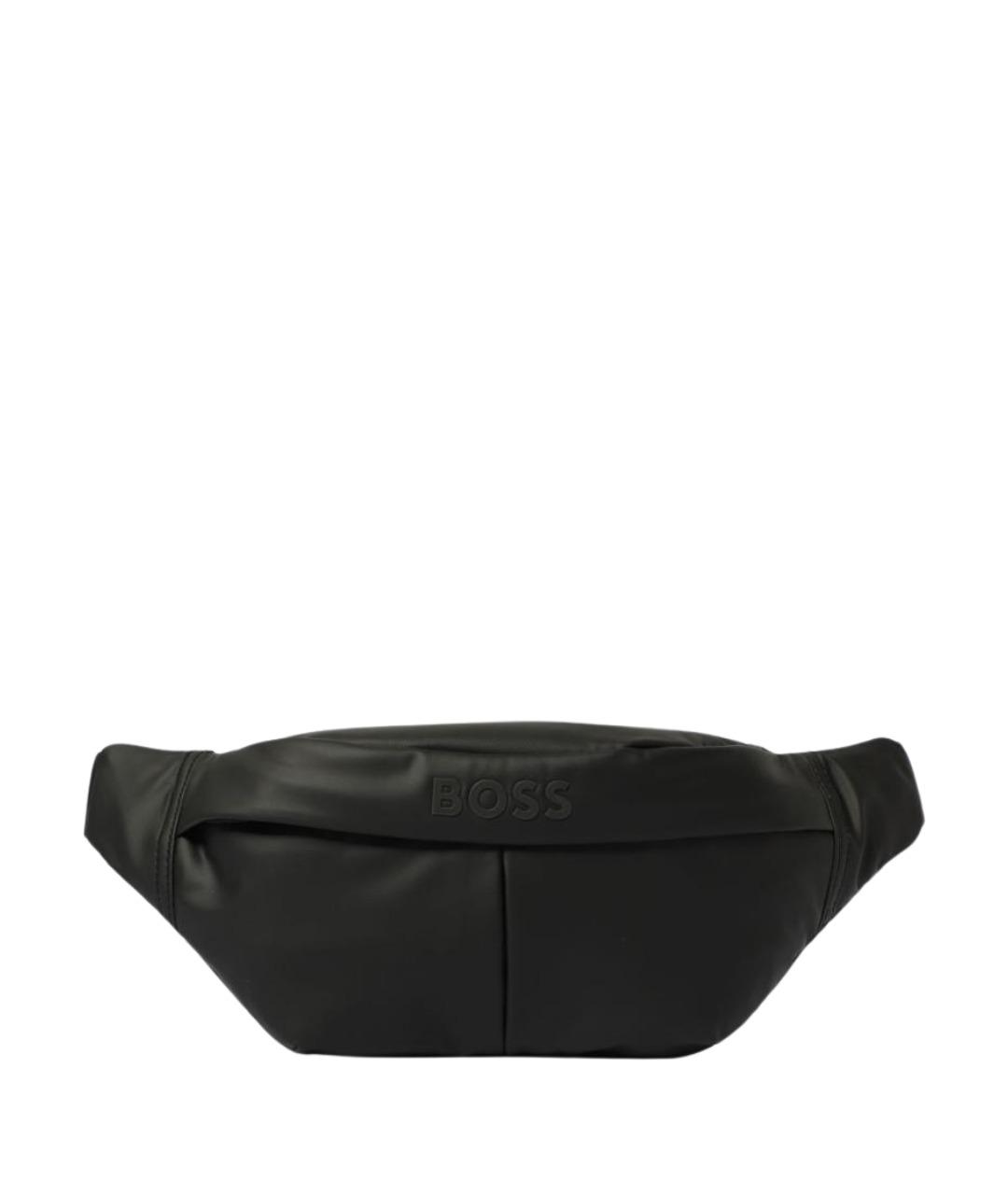 HUGO BOSS Черная поясная сумка, фото 1