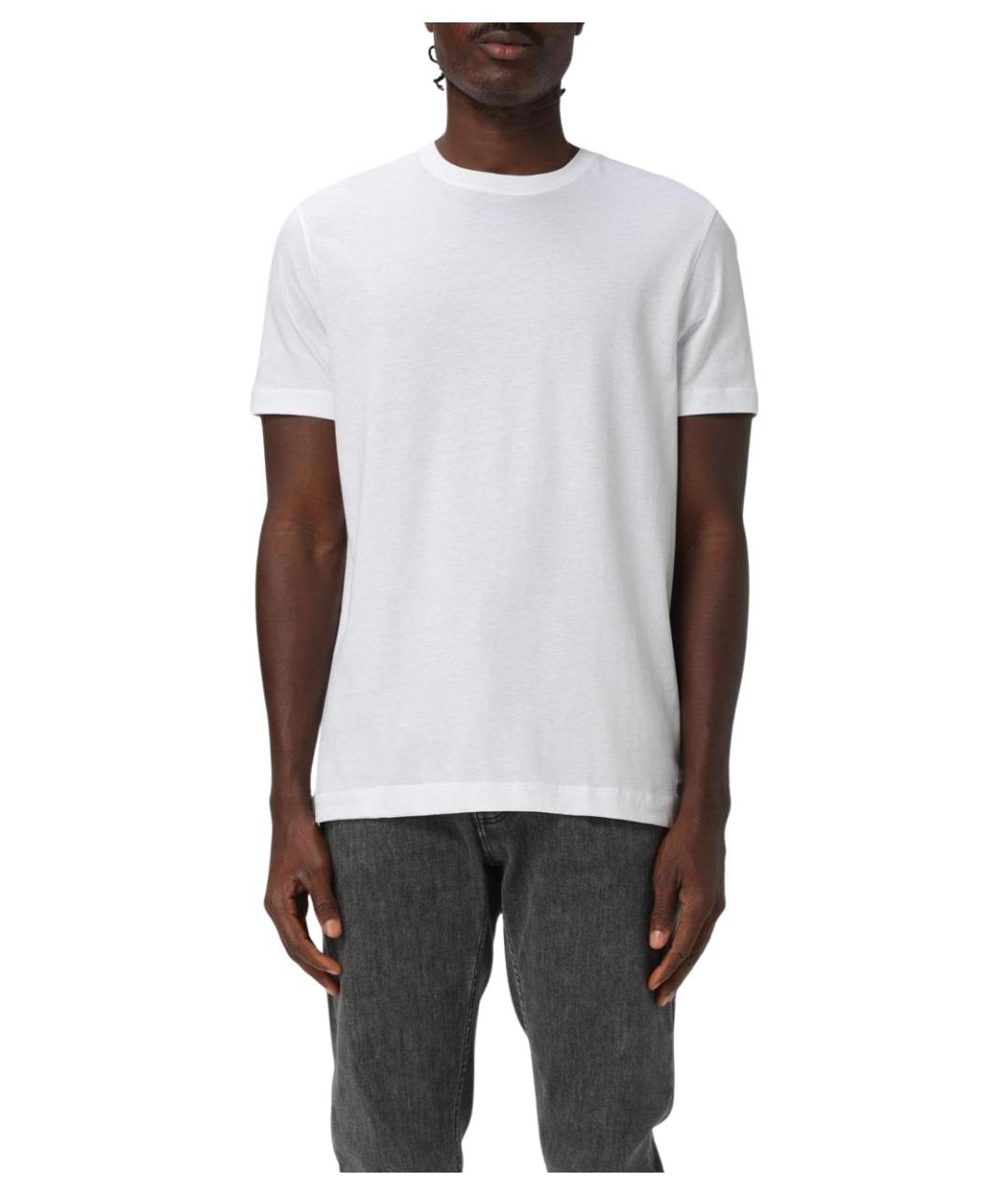 HUGO BOSS Белая хлопковая футболка, фото 1