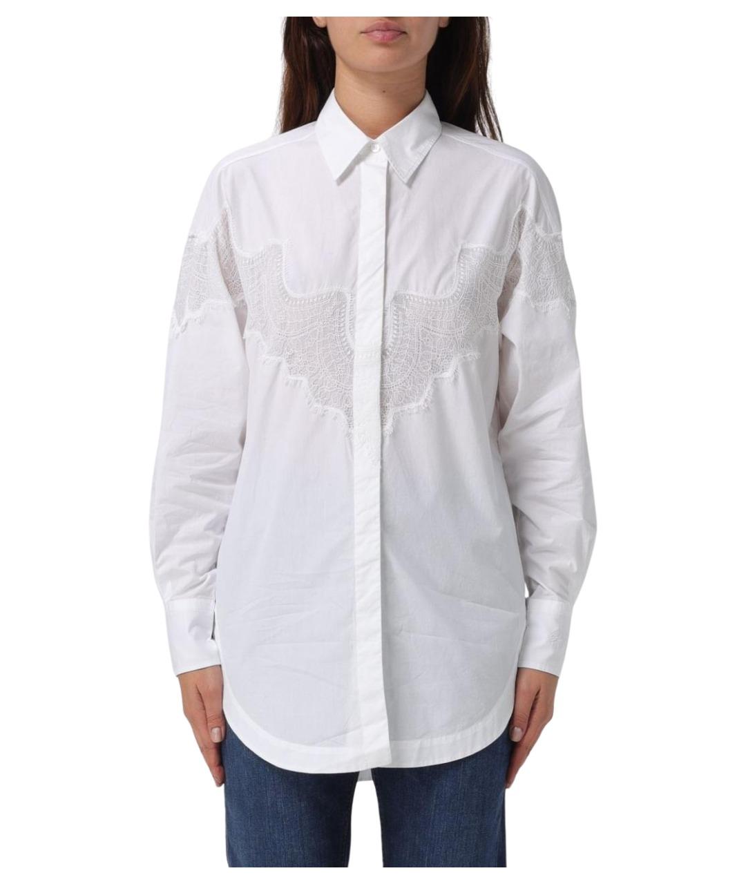 HUGO BOSS Белая хлопковая рубашка, фото 1