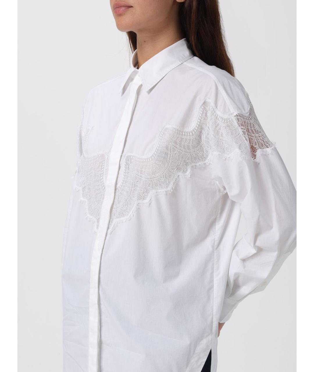 HUGO BOSS Белая хлопковая рубашка, фото 3