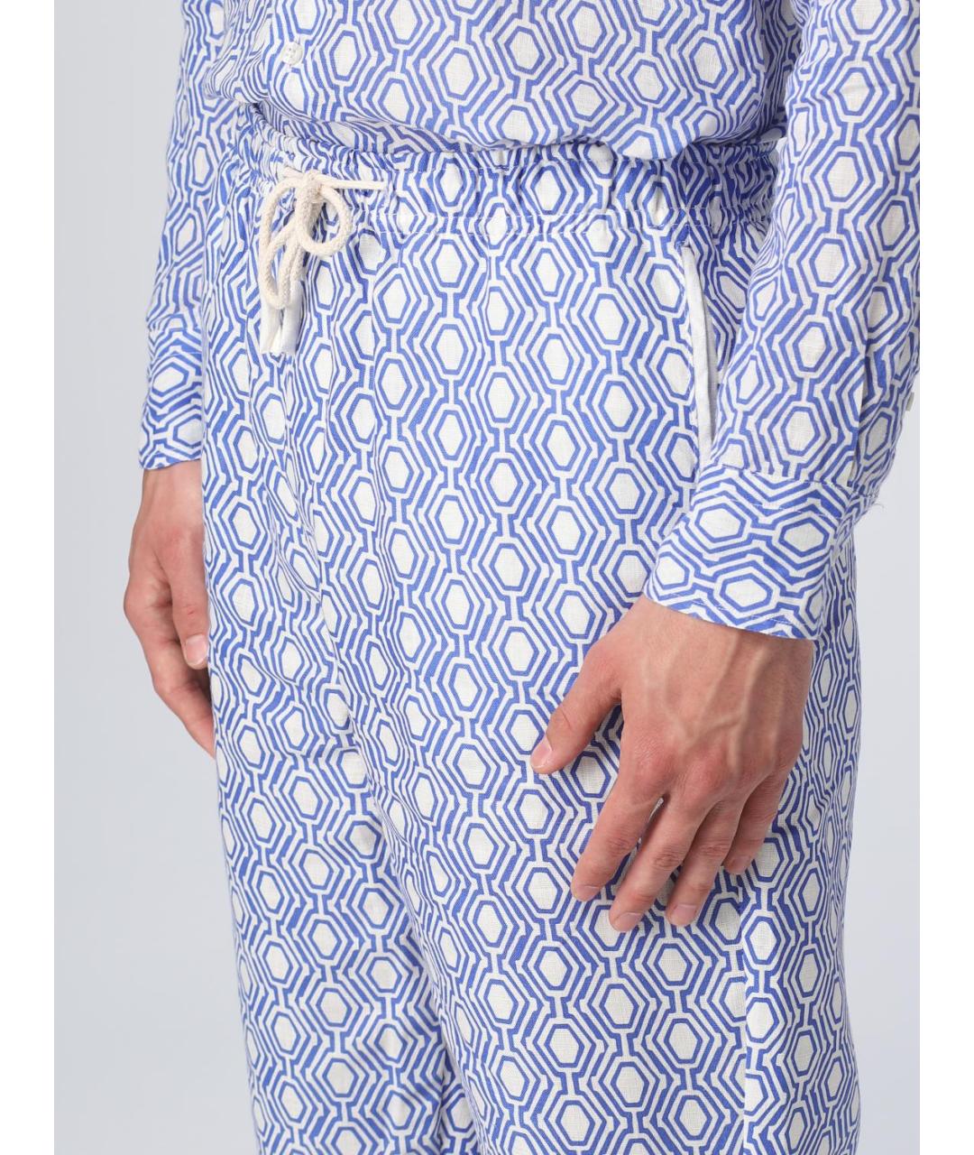 PENINSULA Голубые повседневные брюки, фото 4