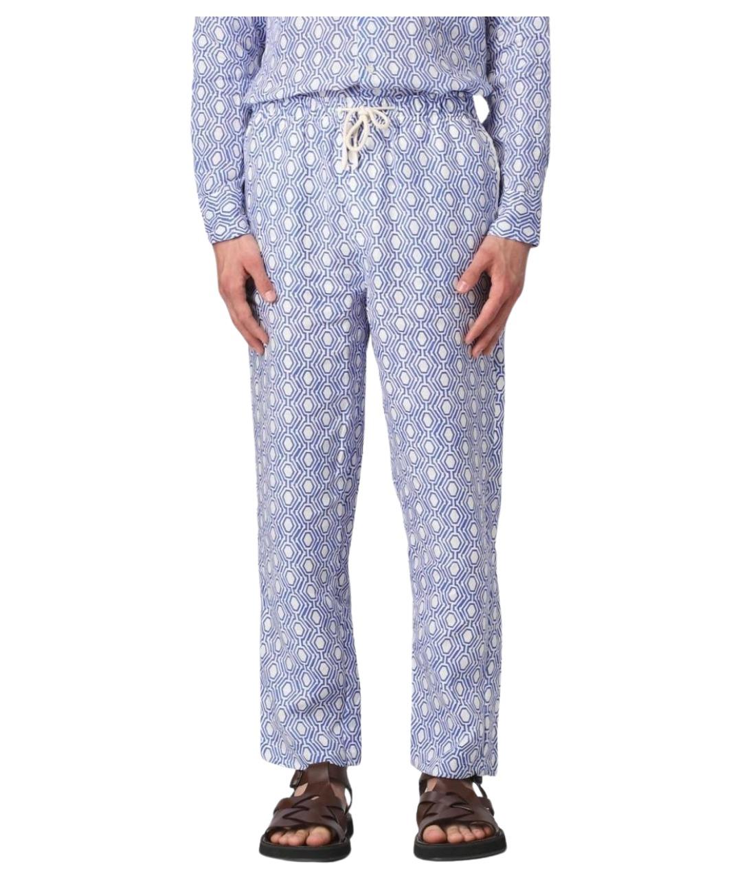 PENINSULA Голубые повседневные брюки, фото 1