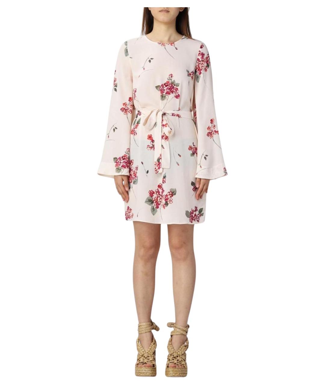 TWIN-SET Бежевое повседневное платье, фото 1