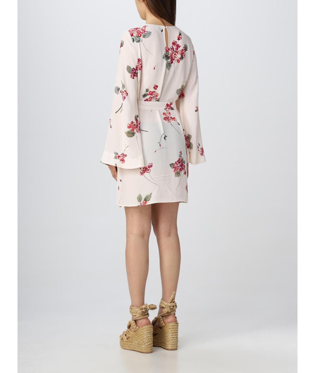 TWIN-SET Бежевое повседневное платье, фото 2