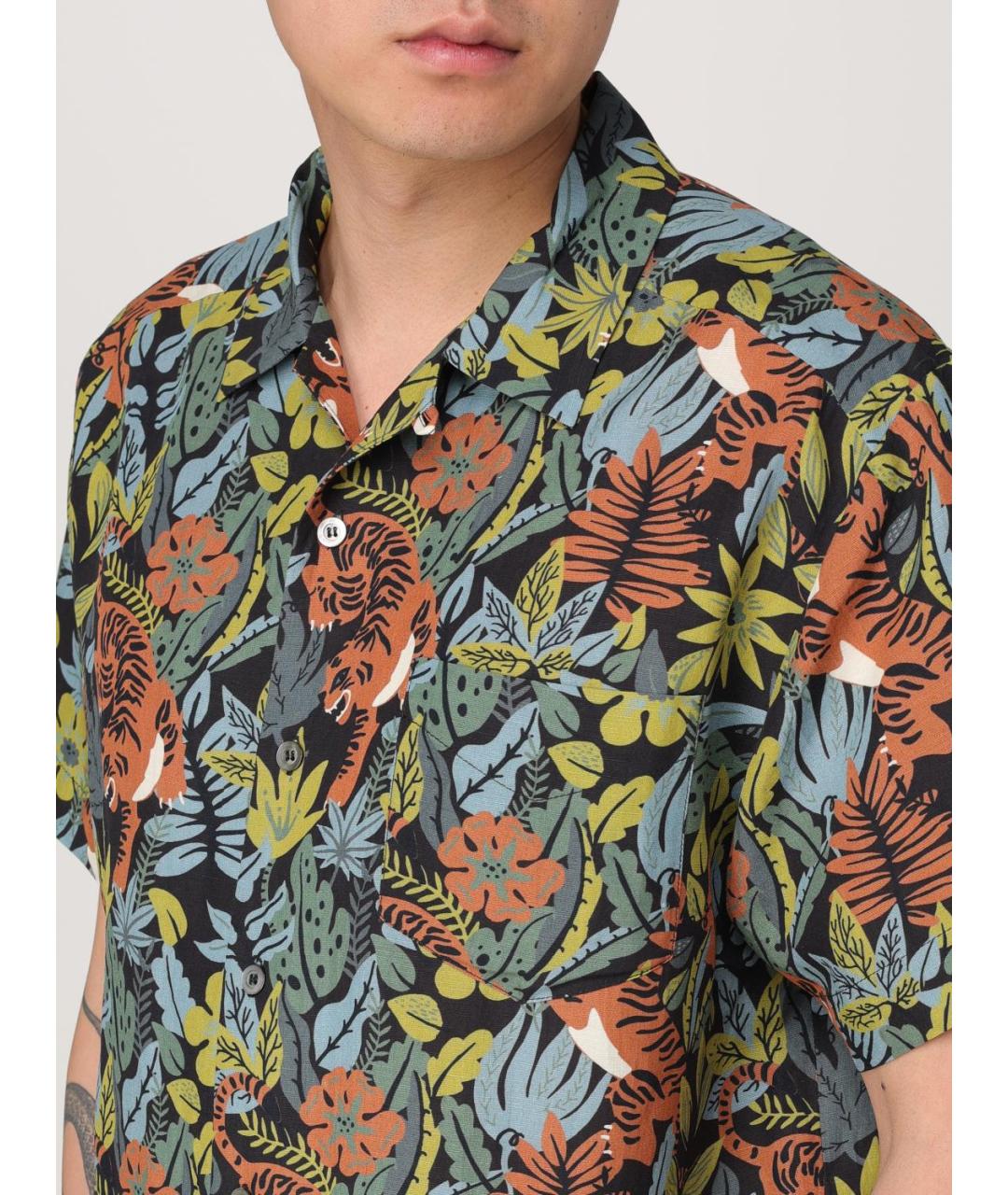 A.P.C. Мульти хлопковая кэжуал рубашка, фото 4