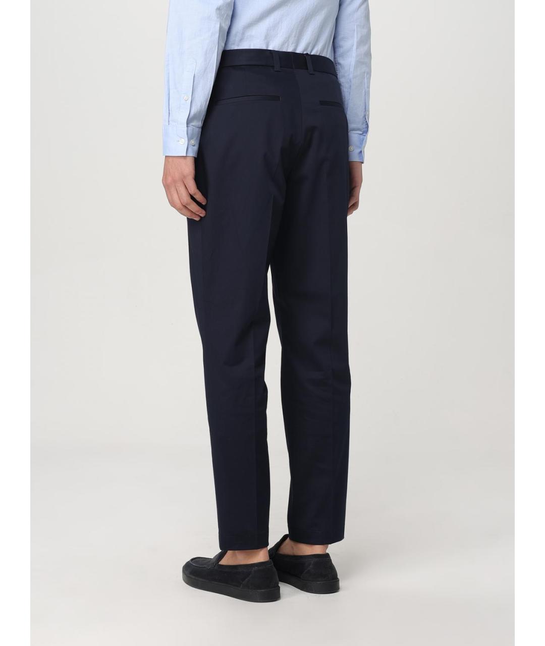 HUGO BOSS Синие повседневные брюки, фото 3