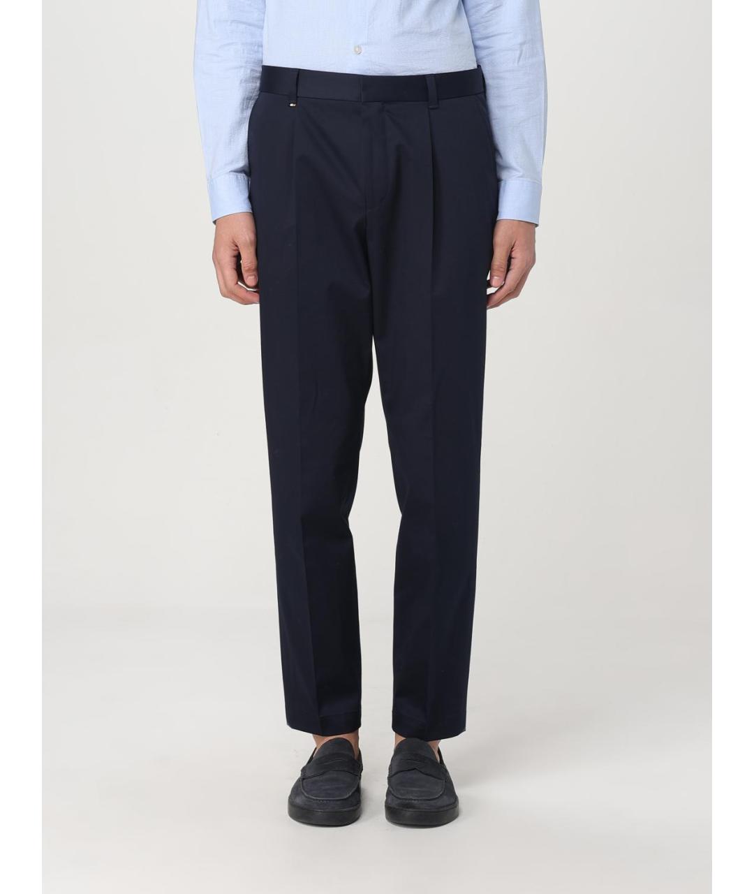 HUGO BOSS Синие повседневные брюки, фото 5